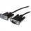StarTech.com 2m Black Straight Through DB9 RS232 Serial Cable   M/F 300/500