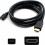 3ft HDMI 1.4 Male To Micro HDMI 1.4 Male Black Cable For Resolution Up To 4096x2160 (DCI 4K) 300/500