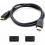 6ft HDMI 1.4 Male To HDMI 1.4 Male Black Cable Which Supports Ethernet For Resolution Up To 4096x2160 (DCI 4K) 300/500