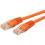 StarTech.com 15ft CAT6 Ethernet Cable   Orange Molded Gigabit   100W PoE UTP 650MHz   Category 6 Patch Cord UL Certified Wiring/TIA 300/500