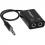 StarTech.com Black Slim Mini Jack Headphone Splitter Cable Adapter   3.5mm Male To 2x 3.5mm Female 300/500