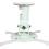 Amer Mounts Universal Ceiling Projector Mount   White 300/500