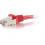 C2G 4ft Cat6 Snagless Shielded (STP) Network Patch Cable   Red 300/500