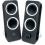 Logitech Multimedia Speakers Z200 With Stereo Sound For Multiple Devices (Midnight Black) 300/500