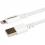 StarTech.com 3m (10ft) Long White Apple?&reg; 8 Pin Lightning Connector To USB Cable For IPhone / IPod / IPad 300/500