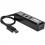 Tripp Lite By Eaton Portable 4 Port USB 3.0 Superspeed Mini Hub W/ Built In Cable 300/500