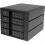 StarTech.com 4 Bay Aluminum Trayless Hot Swap Mobile Rack Backplane For 3.5in SAS II/SATA III   6 Gbps HDD 300/500