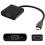 Lenovo 0B47069 Compatible HDMI 1.3 Male To VGA Female Black Active Adapter For Resolution Up To 1920x1200 (WUXGA) 300/500