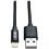 Eaton Tripp Lite Series USB A To Lightning Sync/Charge Cable (M/M)   MFi Certified, Black, 10 Ft. (3 M) 300/500
