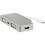 StarTech.com USB C Multiport Video Adapter 4K/1080p   USB Type C To HDMI, VGA, DVI Or Mini DisplayPort Monitor Adapter   Silver Aluminum 300/500