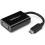 StarTech.com USB C To VGA Adapter With 60W Power Delivery Pass Through   1080p USB Type C To VGA Video Converter W/ Charging   Black 300/500