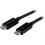 StarTech.com 3 Ft 1m Thunderbolt 3 Cable W/ 100W PD   40Gbps   Dual 4K Or Full 5K   Certified Thunderbolt 3 USB C Cable 300/500