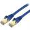 StarTech.com 20ft CAT6a Ethernet Cable   10 Gigabit Category 6a Shielded Snagless 100W PoE Patch Cord   10GbE Blue UL Certified Wiring/TIA 300/500