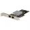 StarTech.com Dual Port 10G PCIe Network Adapter Card   Intel X550AT 10GBASE T PCI Express 10GbE Multi Gigabit Ethernet 5 Speed NIC 2port 300/500