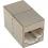 Tripp Lite By Eaton Cat6 Straight Through Modular Shielded Compact In Line Coupler (RJ45 F/F), TAA 300/500