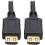 Eaton Tripp Lite Series High Speed HDMI Cable, Gripping Connectors, 4K (M/M), Black, 6 Ft. (1.83 M) 300/500