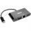 Tripp Lite USB C To HDMI Multiport Adapter Docking Station USB Type C To HDMI Black, Thunderbolt 3 Compatible, USB Type C, USB C, USB Type C 300/500