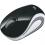 Logitech Wireless Mini Mouse M187 Ultra Portable, 2.4 GHz With USB Receiver, 1000 DPI Optical Tracking, 3 Buttons, PC / Mac / Laptop   Black (with White Stripe) 300/500