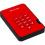 IStorage DiskAshur2 5 TB Portable Rugged Hard Drive   2.5" External   Red   TAA Compliant 300/500