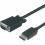 VisionTek DisplayPort To VGA 2 Meter Cable (M/M) 300/500