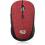 Adesso IMouse S80R   Wireless Fabric Optical Mini Mouse (Red) 300/500