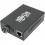 Eaton Tripp Lite Series Gigabit Multimode Fiber To Ethernet Media Converter, POE+   10/100/1000 LC, 850 Nm, 550M (1804.46 Ft.) 300/500