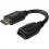 StarTech.com 6"/15cm HDMI Port Saver Cable, 4K 60Hz High Speed HDMI 2.0 Extension Cable With Ethernet, HDMI Male To Female Extension Cord 300/500