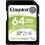 Kingston 64GB SDXC Canvas Select Plus 100MB/s Read Class 10 UHS I U1 V10 Memory Card (SDS2/64GB) 300/500