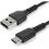 StarTech.com 2m USB A To USB C Charging Cable   Durable Fast Charge & Sync USB 2.0 To USB Type C Data Cord   Aramid Fiber M/M 3A Black 300/500