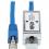 Tripp Lite By Eaton Cat6a Junction Box Cable Assembly   Surface Mount, Shielded, PoE+, RJ45/110 Punchdown, 18 In. (45.72 Cm), Blue 300/500