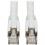 Tripp Lite Cat8 Patch Cable 25G/40G Certified Snagless M/M PoE White 6ft 300/500