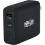 Tripp Lite By Eaton Portable 5000mAh 2 Port Mobile Power Bank And USB Battery Wall Charger Combo   Direct Plug, Black 300/500