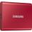 Samsung T7 MU PC2T0R/AM 2 TB Portable Solid State Drive   External   PCI Express NVMe   Metallic Red 300/500