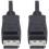 Eaton Tripp Lite Series DisplayPort 1.4 Cable With Latching Connectors, 8K (M/M), Black, 6 Ft. (1.8m) 300/500