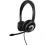 V7 USB C Deluxe Headset With Noise Cancelling Mic, Volume Control, Digital Headset, Laptop Computer, Chromebook, PC   Black, Gray 300/500