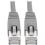 Eaton Tripp Lite Series Cat6a 10G Snagless Shielded STP Ethernet Cable (RJ45 M/M), PoE, Gray, 2 Ft. (0.61 M) 300/500