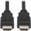 Eaton Tripp Lite Series Safe IT High Speed HDMI Antibacterial Cable With Ethernet (M/M), UHD 4K 60 Hz, 4:4:4, Black, 6 Ft. (1.83 M) 300/500