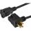 StarTech.com 3ft (1m) Piggyback Power Extension Cord, NEMA 5 15P To 2x NEMA 5 15R Cable, 16 AWG, 125V/15A, Outlet Saver Cord, UL Certified 300/500