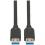 Eaton Tripp Lite Series USB 3.0 SuperSpeed A To A Cable For USB 3.0 All In One Keystone/Panel Mount Couplers (M/M), Black, 10 Ft. (3 M) 300/500