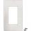 Tripp Lite By Eaton Safe IT Single Gang Antibacterial Wall Plate, Decora Style, Ivory, TAA 300/500
