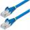 StarTech.com 8ft CAT6a Ethernet Cable, Blue Low Smoke Zero Halogen (LSZH) 10 GbE 100W PoE S/FTP Snagless RJ 45 Network Patch Cord 300/500