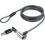 StarTech.com Nano Laptop Cable Lock 6ft, Anti Theft Keyed Lock, Security Cable Locks Nano Slot Notebooks, Steel Cable Lock For Laptop 300/500