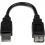 StarTech.com 6in USB 2.0 Extension Adapter Cable A To A   M/F 300/500
