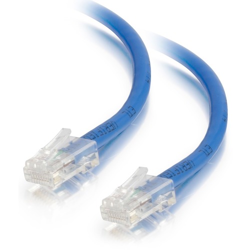 C2G 7ft Cat5e Ethernet Cable   Non Booted Unshielded (UTP)   Blue 300/500