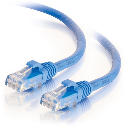 C2G 25ft Cat6 Ethernet Cable   Snagless Unshielded (UTP)   Blue 300/500