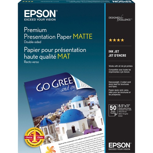 Epson Premium Double Sided Matte Paper 300/500