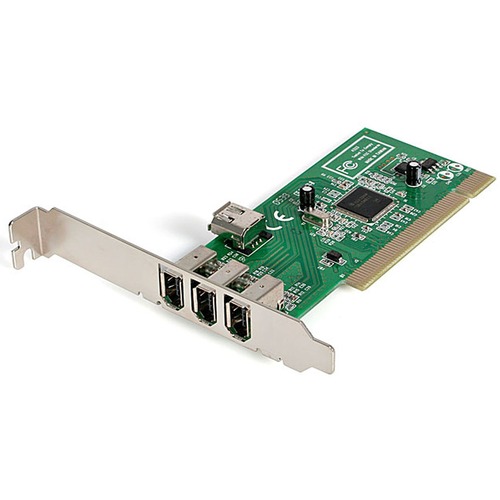 StarTech.com 4 Port IEEE 1394 FireWire PCI Card 300/500