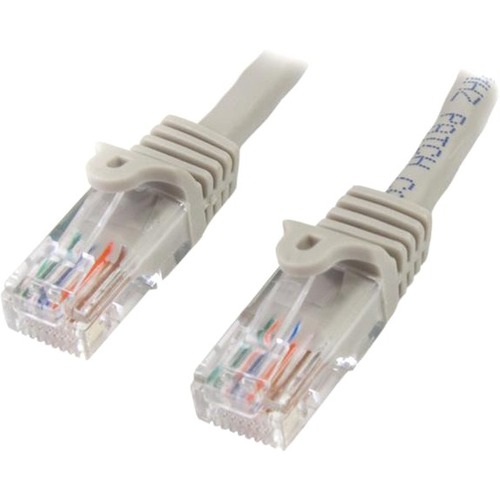 StarTech.com Snagless UTP Patch Cable   RJ 45 (M)   RJ 45 (M)   0.9 M   UTP   ( CAT 5e )   Gray 300/500