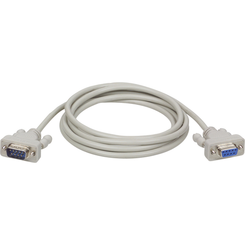 Tripp Lite By Eaton Serial DB9 Serial Extension Cable, Straight Through (DB9 M/F), 6 Ft. (1.83 M) 300/500