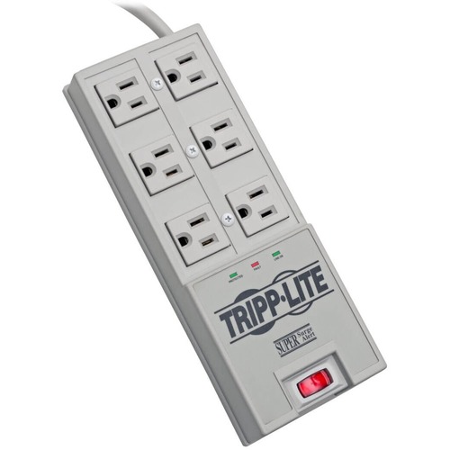Tripp Lite By Eaton Protect It! 6 Outlet Surge Protector, 6 Ft. (1.83 M) Cord, 2420 Joules 300/500